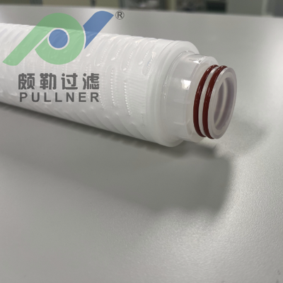 Cartouche de filtre à membrane PES à débit élevé de 40 pouces pour la filtration de la microélectronique