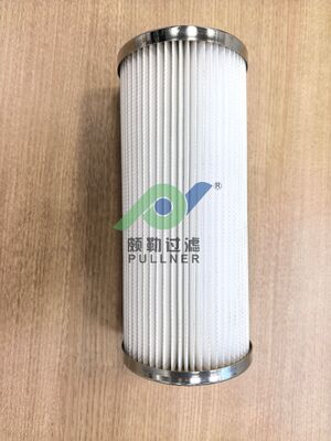 Cartouche de filtre plissée de 10 pouces 5um pour la filtration d'huile et de liquide