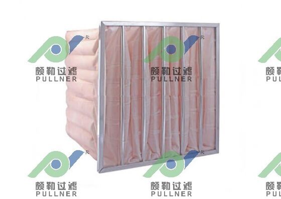 Filtre d'air de poche avec support en fibres synthétiques pour une grande zone de filtration et des niveaux d'efficacité personnalisables