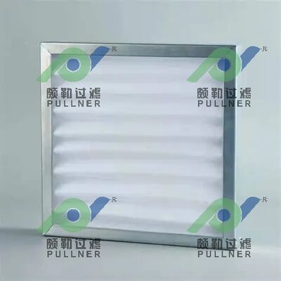 Filtre d'air de poche avec support en fibres synthétiques pour une grande zone de filtration et des niveaux d'efficacité personnalisables