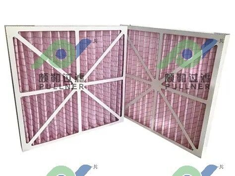 Filtre d'air de poche avec support en fibres synthétiques pour une grande zone de filtration et des niveaux d'efficacité personnalisables