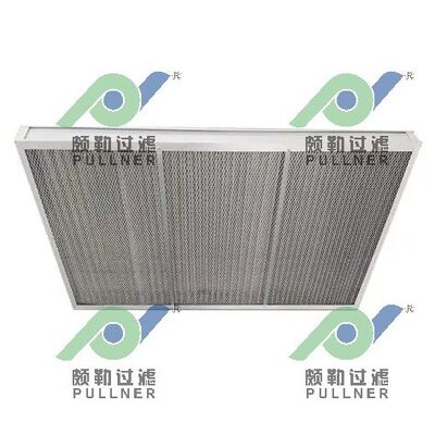Filtre d'air de poche avec support en fibres synthétiques pour une grande zone de filtration et des niveaux d'efficacité personnalisables