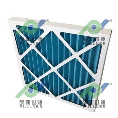 Filtre d'air de poche avec support en fibres synthétiques pour une grande zone de filtration et des niveaux d'efficacité personnalisables